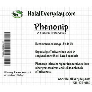 HalalEveryday 16 oz Phenonip- All Natural Preservative- Great for Lotion, Creams, Lip balms, Body Butters and More!