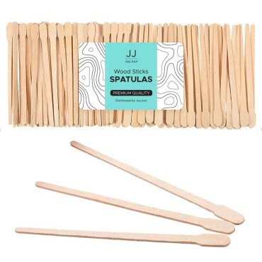 JoyJour Brow Wax Sticks Small Wax Spatulas Applicator Wood Craft Sticks for Hair Removal Eyebrow Lip, Nose Wax Applicator Sticks (500 Count)