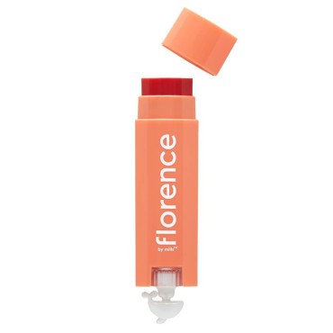 Florence by Mills Oh Whale Tinted Lip Balm| Sheer Tinted Lip Balm | Moisture + Hydrate | Coral- Peach and Pequi | Vegan & Cruelty-Free