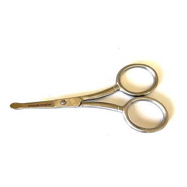 NOSE HAIR TRIMMER SCISSORS CURVED 3.5