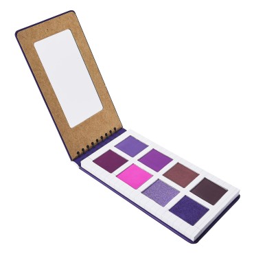 The Crayon Case Note Pad Mini Eyeshadow Palette - Purple