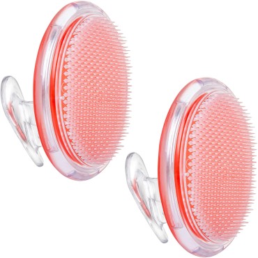 Dylonic 2pk Exfoliating Body Scrub Razor Bump Brush + Ingrown Hairs Treatment - Skin Exfoliator for Body Shaving Irritation, Strawberry Legs, Armpit, Bikini Line - Body Exfoliator Scrubber Loofah