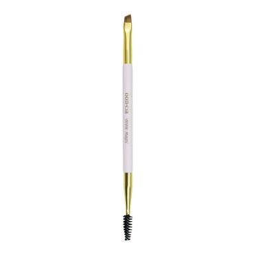 Bon-clá Magic Double Ended Angled Eyeliner Brush & Spoolie - Angled Brow Brush, Suitable for Gel, Liquid, Eyelashes, Eyebrows, Professional Makeup Tools