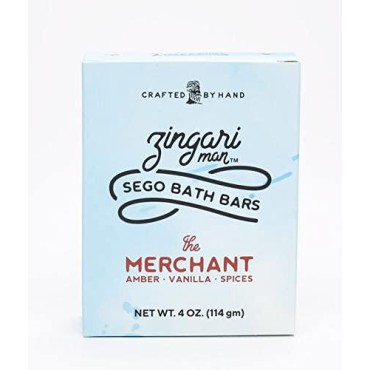 Zingari Man The Merchant Bath Soap - Cleansing fac...