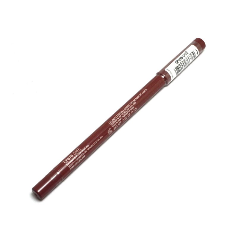 Lipliner [ CP676 Cafe ] Long Wear Glide on Formula Lip Liner Pencil + Free Zipper Bag c