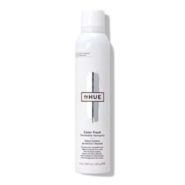dpHUE Color Fresh Touchable Hairspray - 8 oz - Provides Heat, Humidity & Color Protection - Soft, Non-Sticky Hold - For All Hair Types - Color Safe