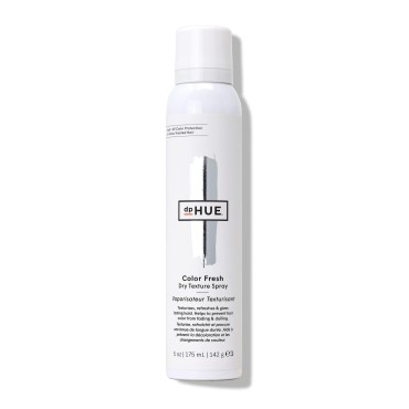 dpHUE Color Fresh Dry Texture Spray - 5 oz - Texturizes, Refreshes, Volumizes & Provides Soft Hold - Shields Hair from UV Color Fading - For All Hair Types - Color Safe