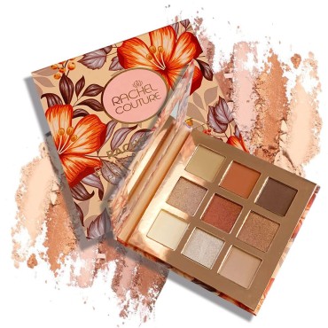 Rachel Couture Eyeshadow Palette with Natural Ingredients & Pure Pigments | Vegan & Cruelty-Free | Infused with Natural Botanical Extracts - 9 Colors - Rachel Select