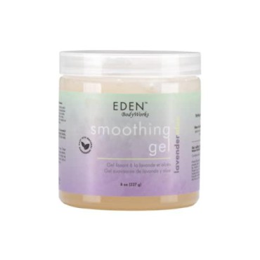 EDEN BodyWorks Lavender Aloe Smoothing Hair Gel (8 oz) - Enhances Curly or Natural Hair Look - Smooth Frizz & Tame Flyaways