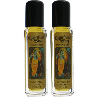 Spiritual Sky Oil Spiritual Sky Patchouly Musk Scented Oil - 1/4 Ounce Bottle (2 Pack)