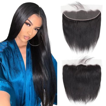 13x4 Ear to Ear Transparent HD Lace Frontal Closur...