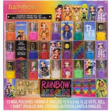 Townley Girl Rainbow High Peel- Off Nail Polish Ac...
