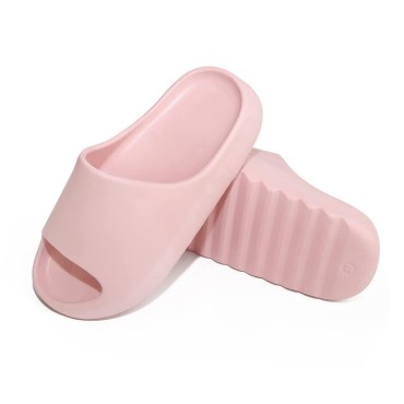 Platform Pillow Slippers Slides for Women and Men, EVA Anti-Slip Cloud Slippers Lightweight Spa Open Toe Shower Sandals for Indoor & Outdoor