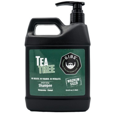 GIBS Grooming Tea Tree Shampoo, 33.8 fl. oz.