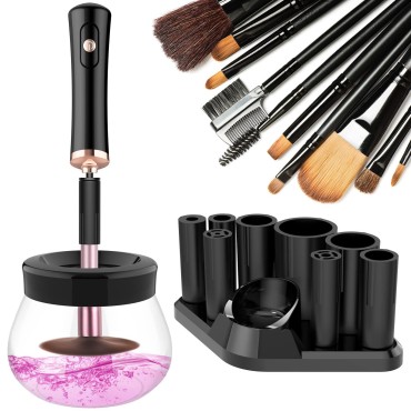 Fesmey Automatic Makeup Brush Cleaner Machine,Spin...