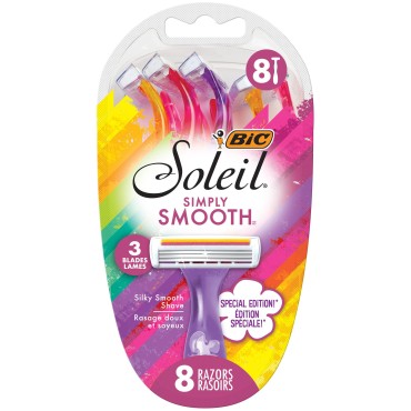 BIC Soleil Simply Smooth Women's Disposable Razors...