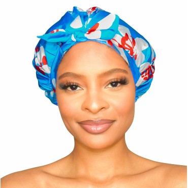 GRACE & COMPANY Luxury Shower Cap For Women - 100%...