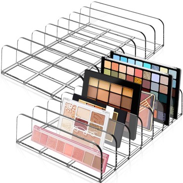 Anyumocz 2 Pack Eyeshadow Palette Makeup Organizer...