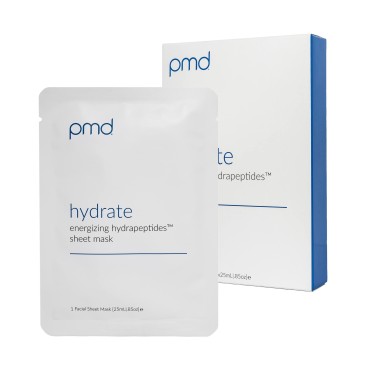PMD Beauty Hydrate Energizing HydratingPeptides Sheet Mask,5 ct.