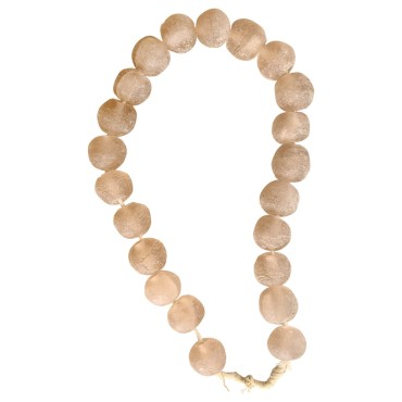Artissance AM80932300 15 in. Tall Blush Pink Vintage Sea Glass Beads (Size & Finish Vary) Home Décor
