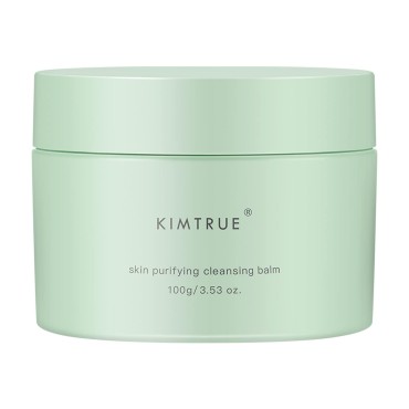 Kimtrue Makeup Cleansing Balm,Skin Purifying Makeup Remover Balm for oily skin gently cleanses the facial skin,cleansing outside and bright inside 100g/3.53oz