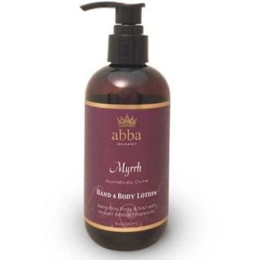 Abba Oil Body Lotion - Myrrh (8 oz with pump) 1 pk...