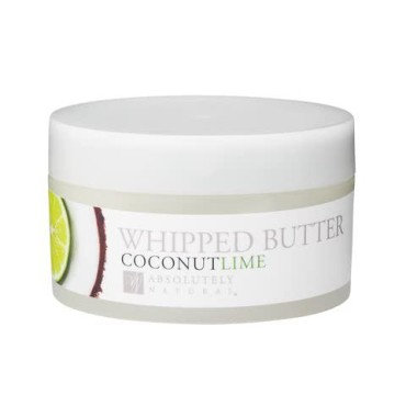 Absolutely Natural - Coconut Lime Whipped Body Butter 5oz with Nourishing Shea Butter and Coconut Oil Paraben Free Vegan Made in USA…