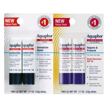 Aquaphor Lip Repair, Moisturizing Lip Balm Multipa...