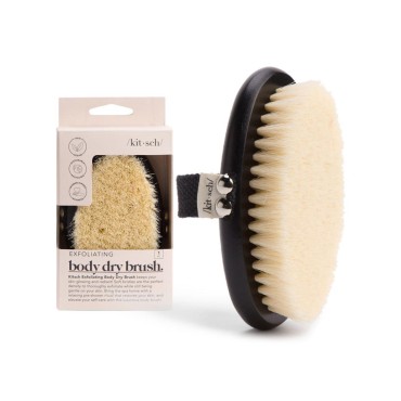 Kitsch Exfoliating Body Scrubber - Soft Vegan Bris...