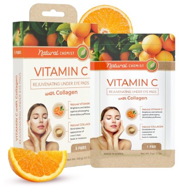 Natural Chemist Vitamin C & Collagen Under Eye Pat...