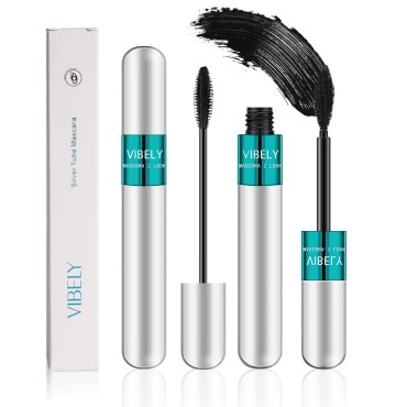 2 in 1 Mascara 5x Longer Waterproof Lash Cosmetics...