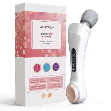 SANTALA Faical Roller Massager, 3D Metal Face Massage Tool for Reduce Puffiness, Remove Eye Wrinkles, Face Lift, Increase Firmness, Anti-Aging, Skin Tightening