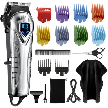 Hair Clippers for Men&Women, 5 Hours Cordless Hair...