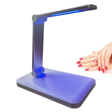 lishumei UV Light for Nails, UV Lamp for Gel Nails Nail Dryer Gel Nail Polish Curing LED UV Light for Nails Fast Nail Dryer for Gel Polish for Fingernail Toenail Salon