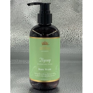 Abba Oil Body Wash - Hyssop (8 oz with pump) 1 pk...