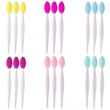 Doromy 18 Pack Silicone Exfoliating Lip Brush Lip ...