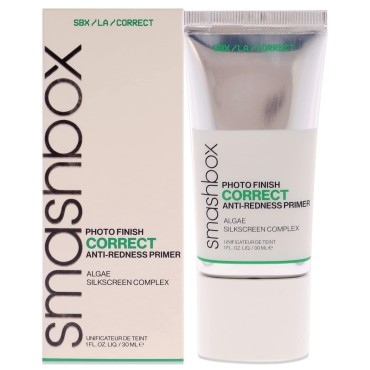 SmashBox Photo Finish Correct Anti-Redness Primer ...