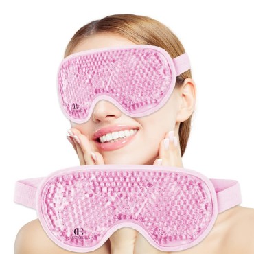 CONBELLA Cooling Eye Mask Gel Eye Mask Reusable Co...