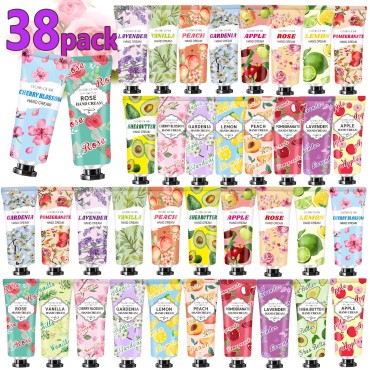 38 Pack Hand Cream for Women Gifts Set,Travel Size...