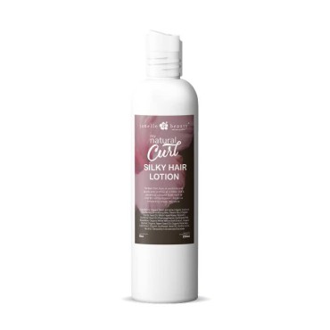 Janelle Beauty My Natural Curl Silky Hair Lotion - Naturally Moisturize Coily, Curly, Textured Hair with Protein & Sunflower Seed Oil Rich in Fatty Acids to Nourish, Smooth & Shine - 8 fl oz
