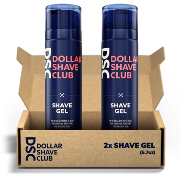 Dollar Shave Club | Shave Gel 2-Pack | Formulated ...