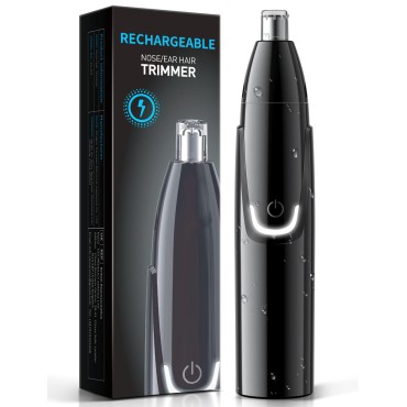 ZORAMI Rechargeable Ear and Nose Hair Trimmer - 20...