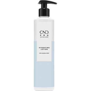 CND Pro Skincare Hydrating Lotion for Hands and Feet, Natural Origin Shea Butter and Avocado Oil Formula, 10.1 Fl Oz