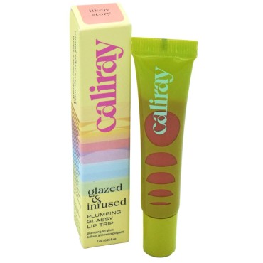 caliray Glazed and Infused No Burn Plumping Lip Gloss Likely Story