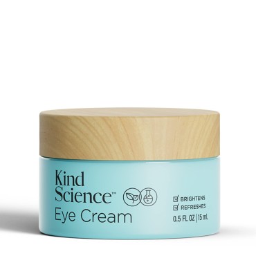 Kind Science Eye Cream | Brightens + Refreshes | 0.5 FL OZ / 15 mL