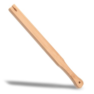 Bamboo Long Handle for INNERNEED Body Scrubber, for Back Scrub