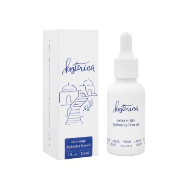 Kosterina Extra Virgin Hydrating Face Oil - Absorbent and Lightweight, Gentle Hydrating Formula, Promotes Youthful Skin (30 ml)
