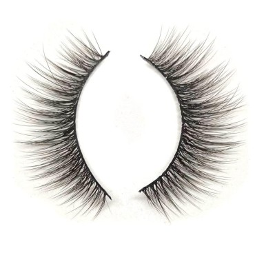 Natural Flutter Lashes by Uptown Lashes, Natural Look False Eyelashes with a Soft, Glam Look - Available in Silk Synthetic Fake Lashes & Mink Eyelashes, Glue-on (Faux Mink, Silk Natural Lash)