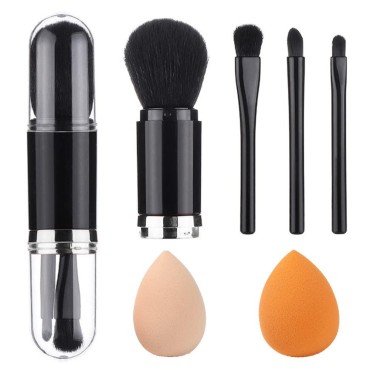 Bling Toman 4 in 1 Makeup Brush Set, Eyeshadow Eye...