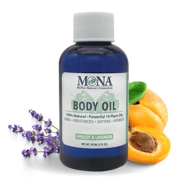 MONA Brands Natural Body Oil | Evens, Moisturizes,...